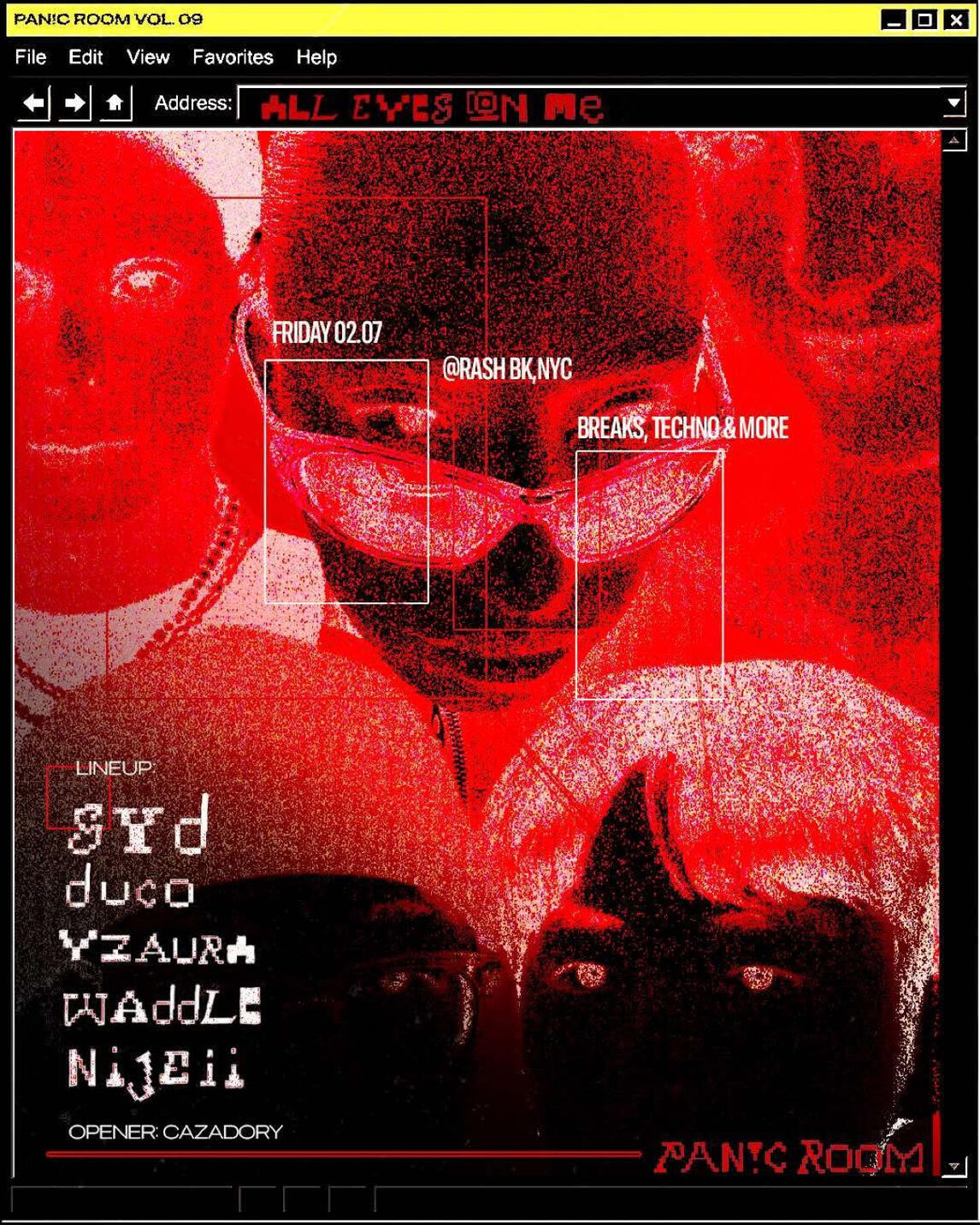 PAN!C ROOM X SYD PAN!C ROOM X SYD