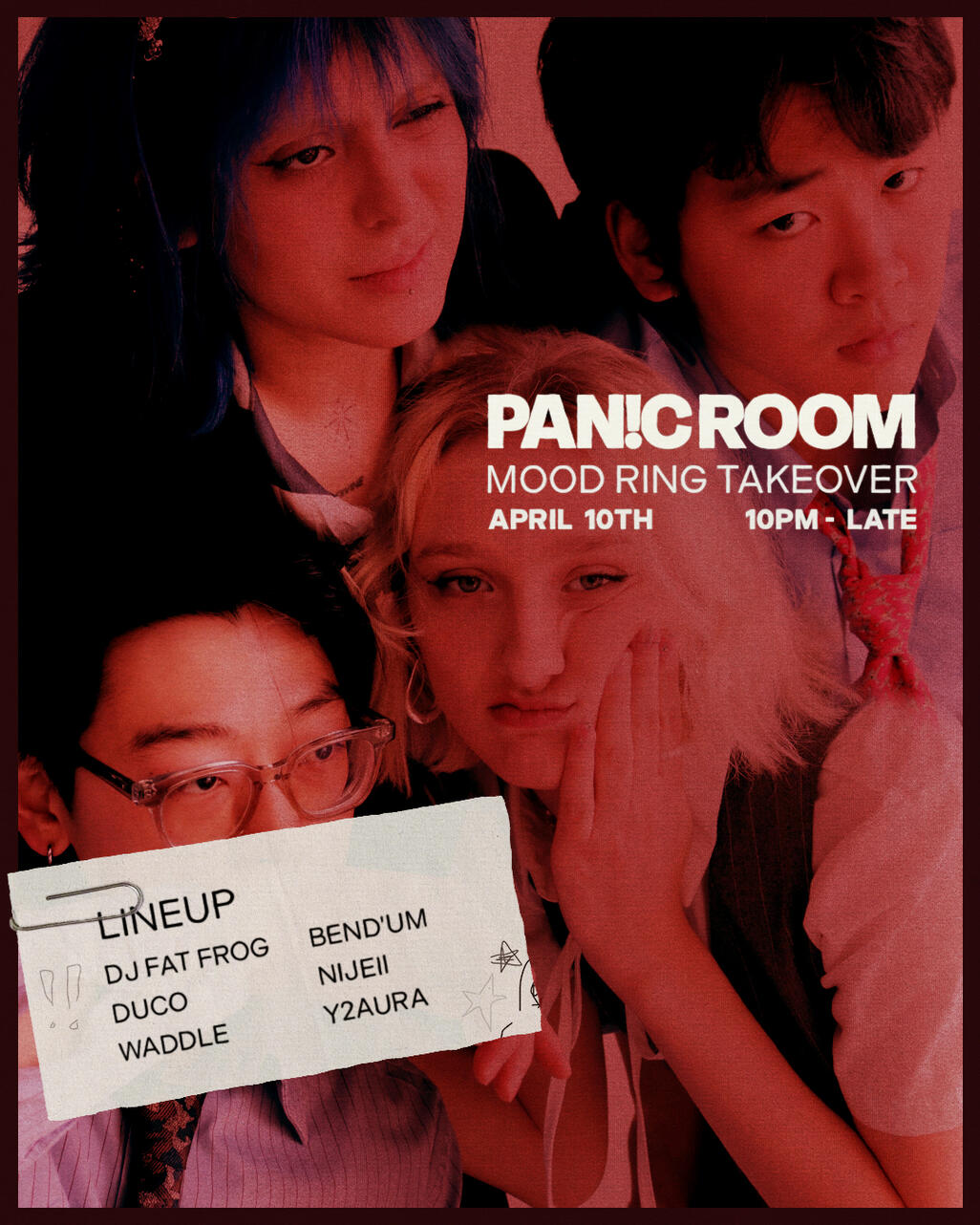 PAN!C ROOM MOOD RING DEBUT PAN!C ROOM MOOD RING DEBUT