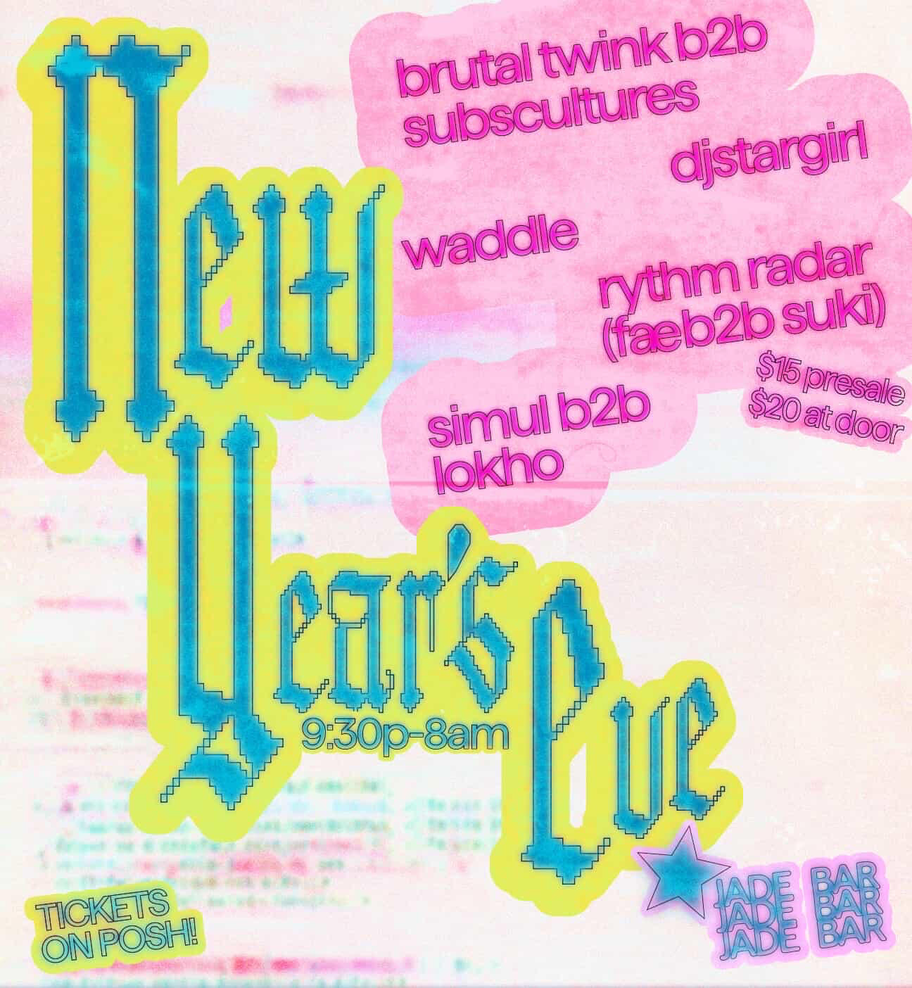 2026 NYE @JADEBAR